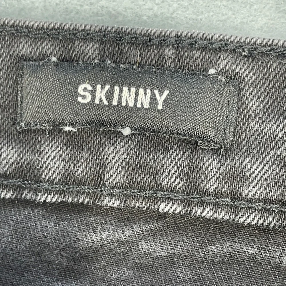 True Religion Black Skinny Jeans Horseshoe Stitching Mens Size 34